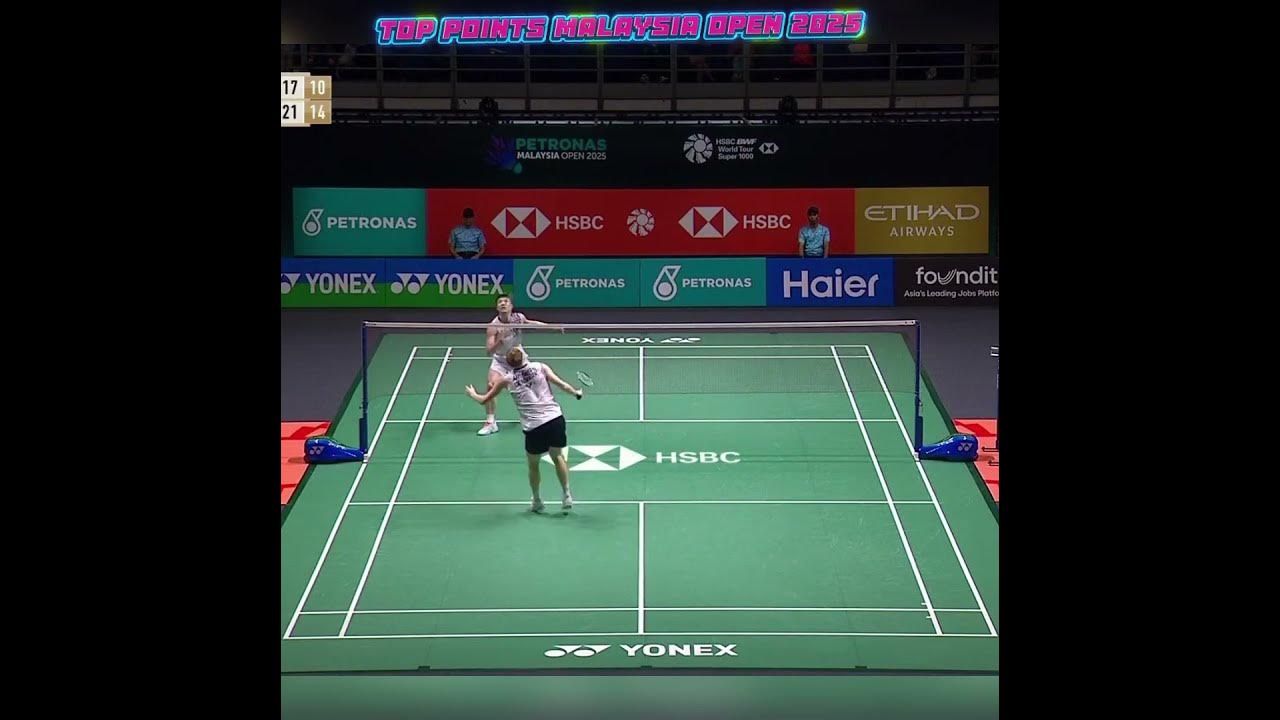 Top Points Malaysia open 2025badminton YouTube
