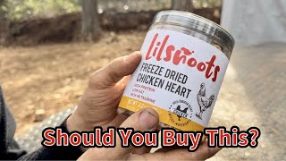 Does dog like it+is it worth it+ honest reviewFreeze Dried Chicken Heart Treats for Dogs, Cats, Sing