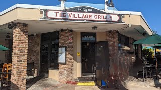The Village Grille Restaurant review, Lauderdale by the Sea, S Florida (12/03/2023).