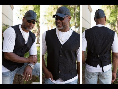 How To Sew A Men S Vest Part 1