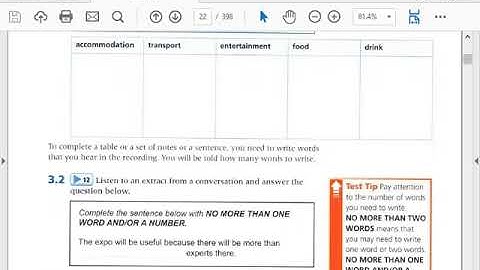 2.2 & 3.1 # Listening Activities (IELTS)