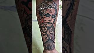 When Other Tattoo Artists Try Copying My Work… smh 🃏🥲 #shorts