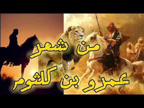 شعر اجمل ما قيل في شعر الفخر من العصر الجاهلي عمرو بن كلثوم القاء اويس جميل