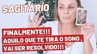 SAGITÁRIO ♐️ VOCÊ VAI DORMIR EM PAZ! SEU PROBLEMA VAI SER SOLUCIONADO FINALMENTE!!!!