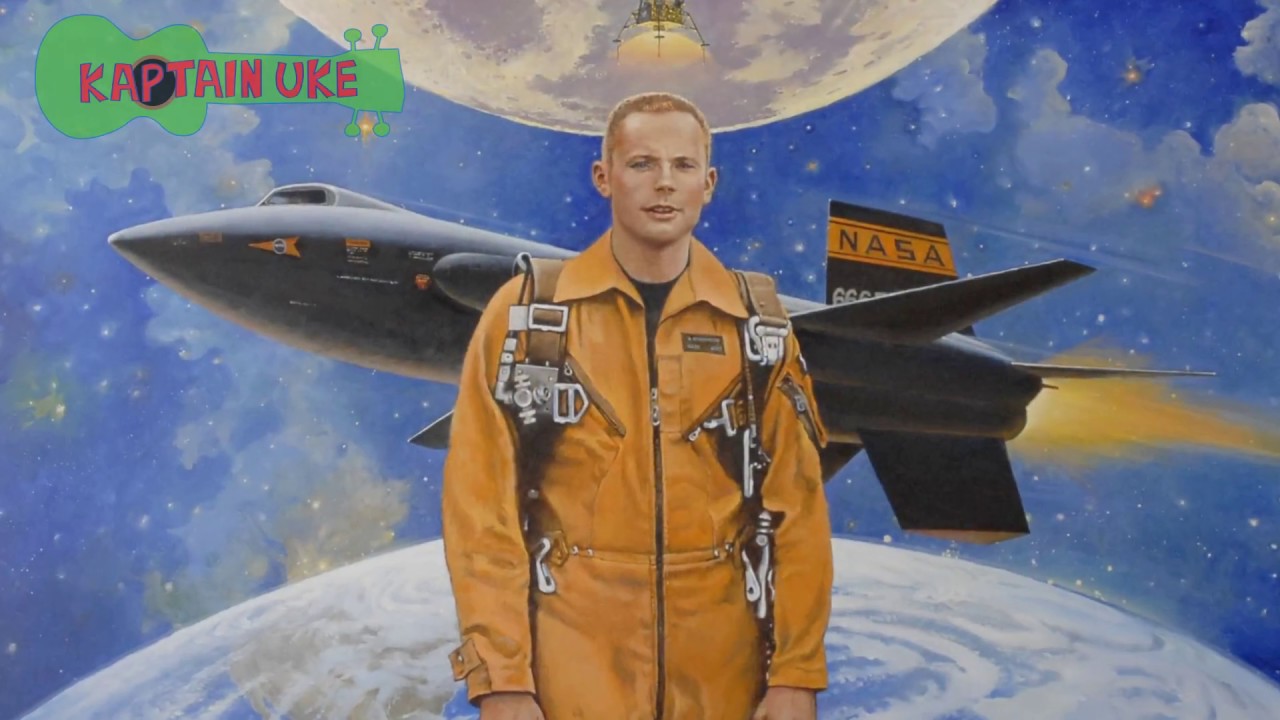 Neil Armstrong song (to the tune of Coming Round the Mountain) for