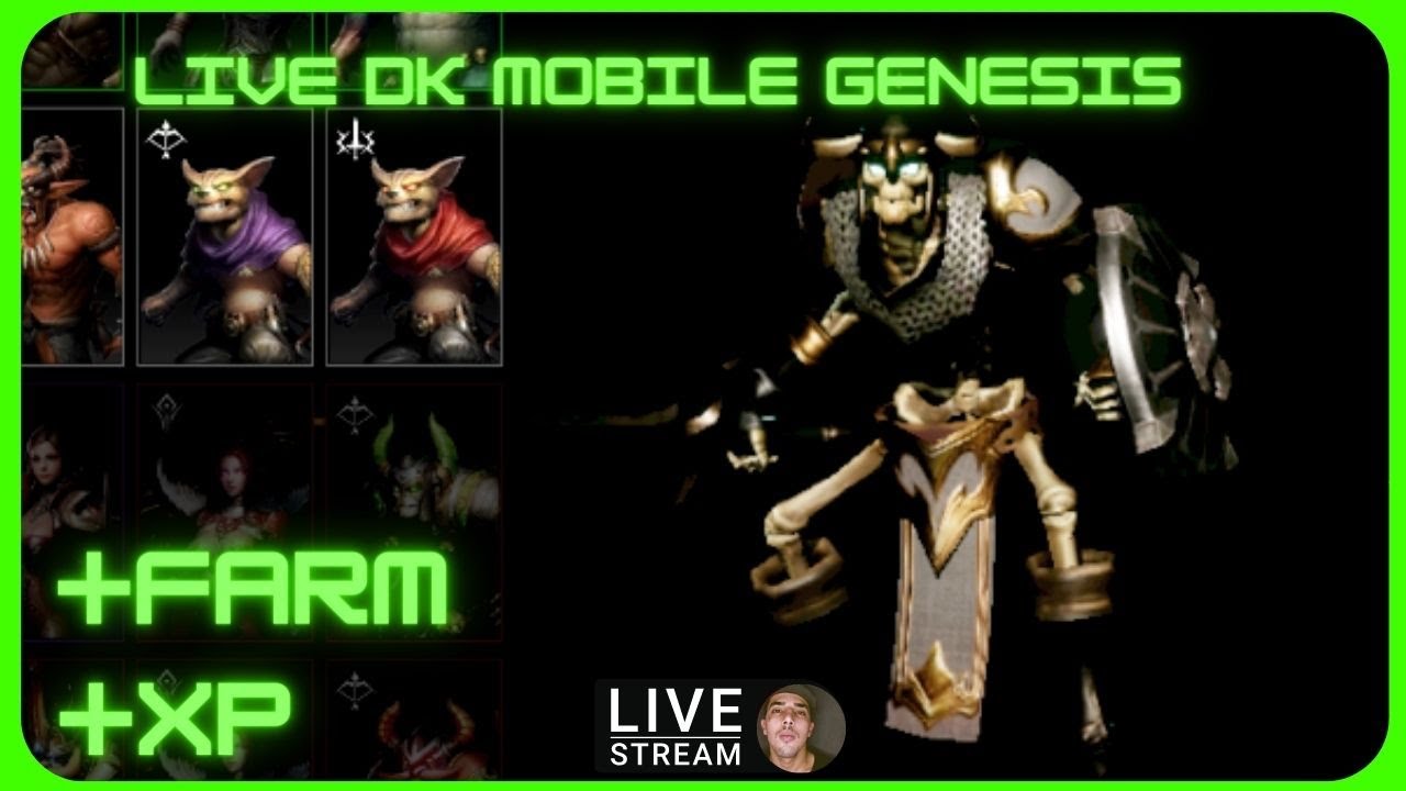 DK Mobile Genesis - Lançamento Lvl 25+ #mmorpg #nft #mobile - YouTube