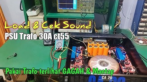 LOAD Class D 1K5 PSU Trafo 30A ct55