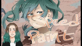 Hatsune Miku - Sand Planet [SpeedPaint]