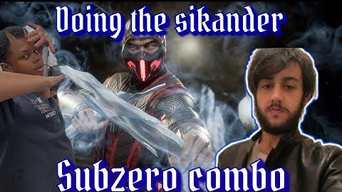 Doing the sikander subzero combo 😈🥶