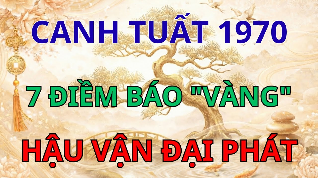 Canh Tuất 1970: 7 Điềm Báo 