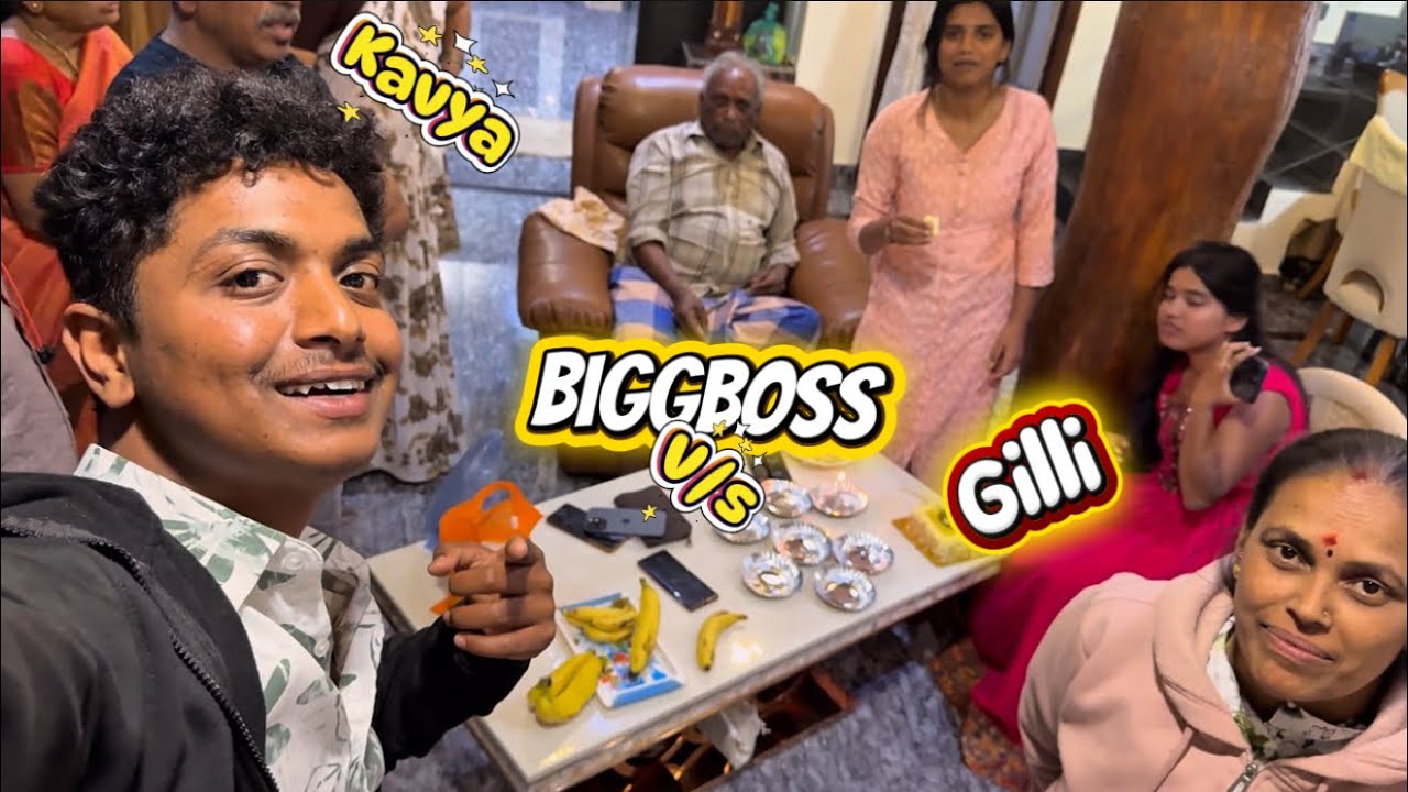 BiggBoss Gilli vs Kavya WAR Pavi Pre-Birthday Celebration alli | 