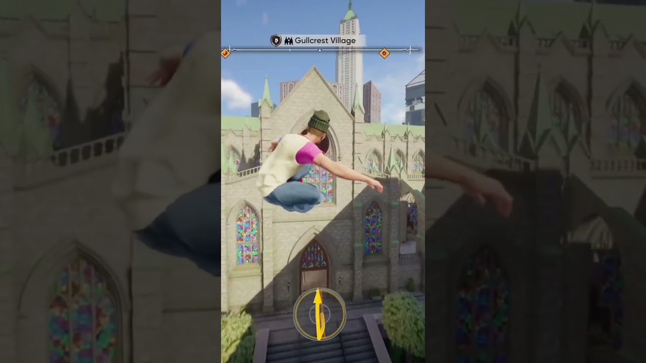 Finally hit the church jump! 