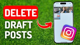 How to Delete Draft Posts on Instagram - [IPhone 15 Pro]