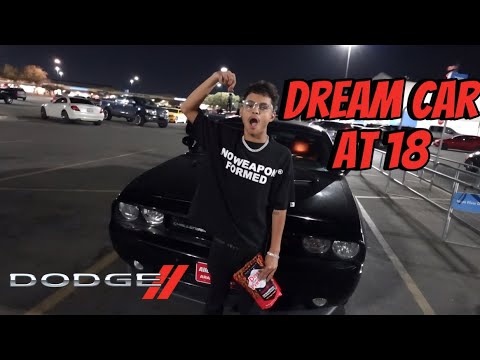 I BOUGHT MY DREAM CAR AT 18!!! (Challenger) - YouTube
