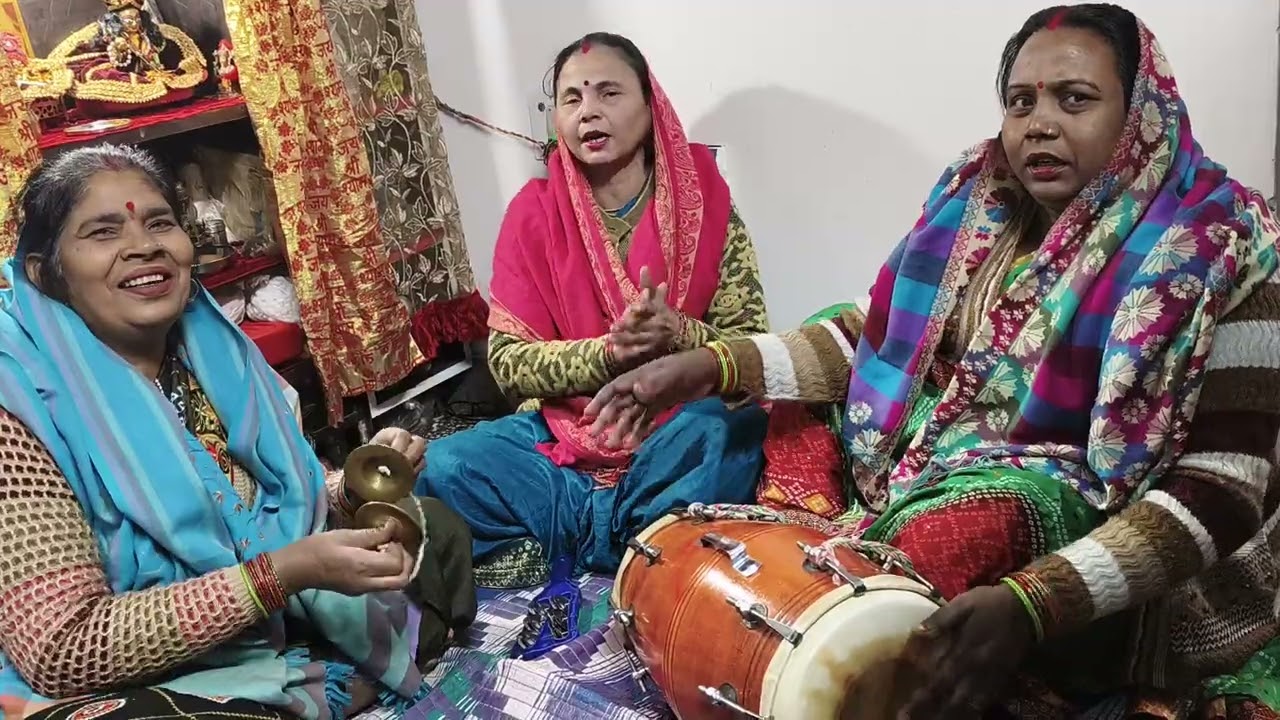 तीन बहनों ने गाया बहुत ही पियारा भजन❤️❤️