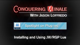 SP-13 Installing and Using JW/RGP Lua