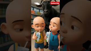 susu Upin dan Ipin di ambill #funny #ytshorts #upinipinselamanya #kambing #animasi3d #3danimation