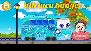 serunya mencuci kereta api yang lucu | kereta wash game | game android screenshot 1