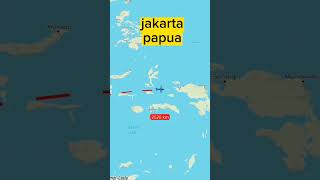 jakarta papua #shorts #travel #flight