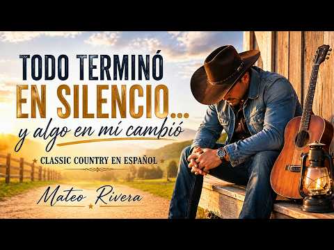Todo terminó en silencio… y algo en mí cambió | Classic Country en Español | Mateo Rivera