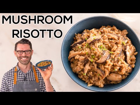 Easy Mushroom Risotto Recipe!