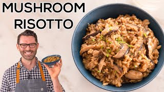 Easy Mushroom Risotto Recipe!