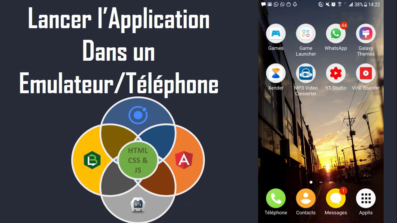 Formation Ionic : Lancer l'application sur un Emulateur ou Téléphone ...