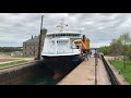 Salt water ship Palabora at the Soo Locks