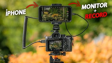 Turn YOUR iPhone into a Pro Camera Monitor & Recorder!