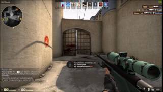 CS:GO random scout headshot wallbang