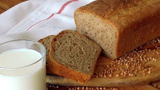 Полезный Хлеб🍞 с Гречневой мукой на Закваске!🌿