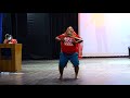 Sayantans dance performance on bengali and hindi item songs