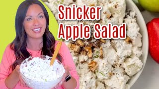 Snicker Apple Salad Recipe - Easy Fruit Salad