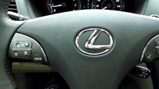 Lexus ES350 - How to Set Memory Seat/Steering Wheel/Mirrors