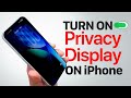 iOS 26 - Turn On (Privacy Display) on iPhone Mp3 Song