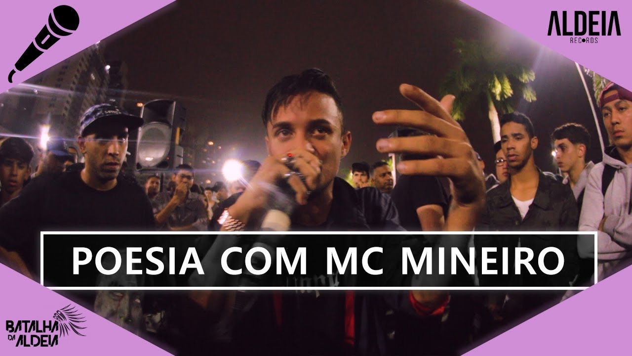 A última poesia de MC Mineiro nas batalhas #mcmineiro