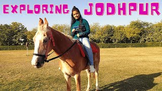 JODHPUR TRAVEL VLOG | visiting Mehrangarh Fort, Jaswant Thada, Ghanta Ghar Market, paintings & more!