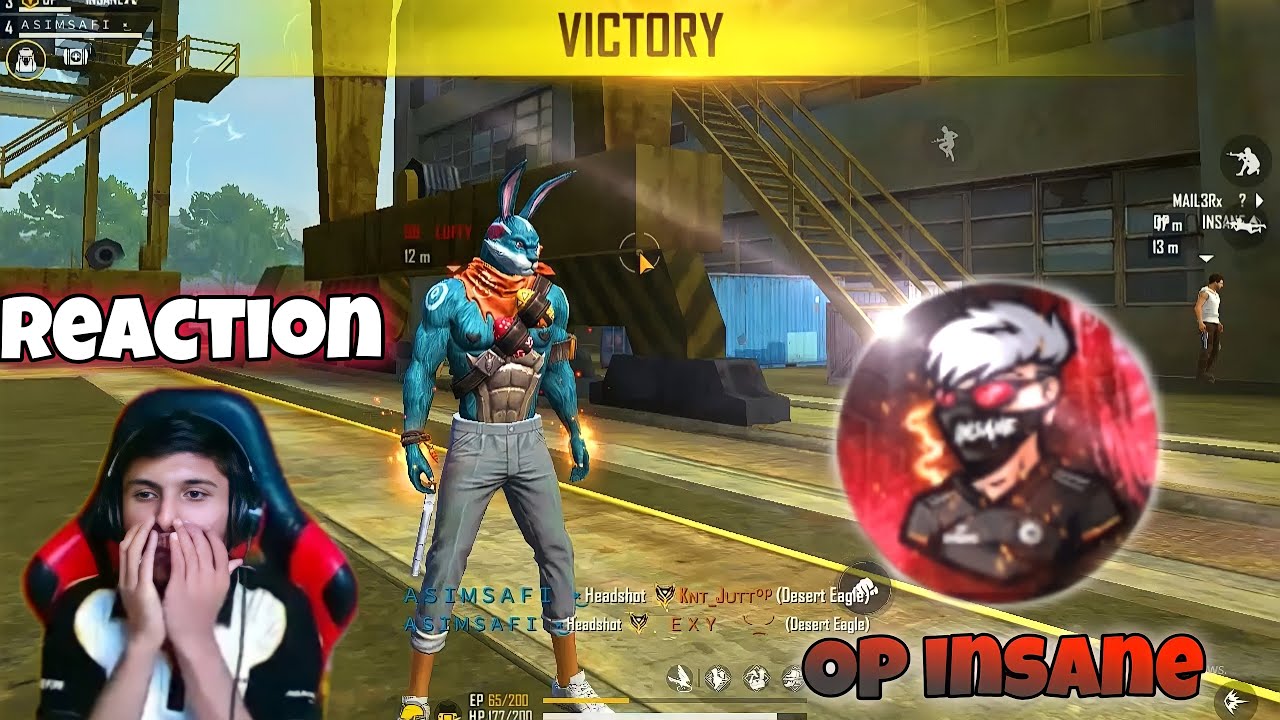 @opinsane71  reacted on my gameplay👽👽