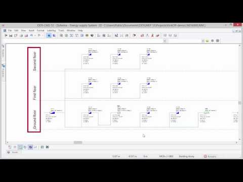 DDS-CAD 12: generating automatic system diagrams