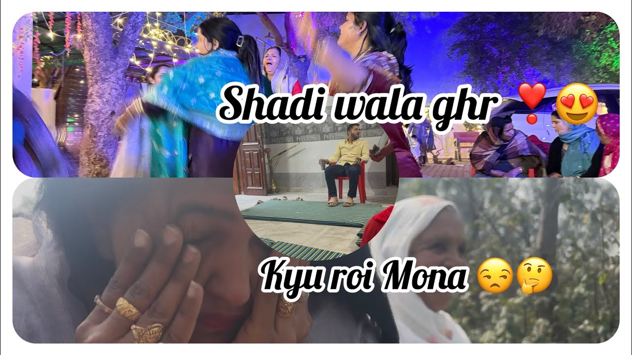 Gaon k khet 🤗🥰 Kya hua mona ko 🤔😒😅