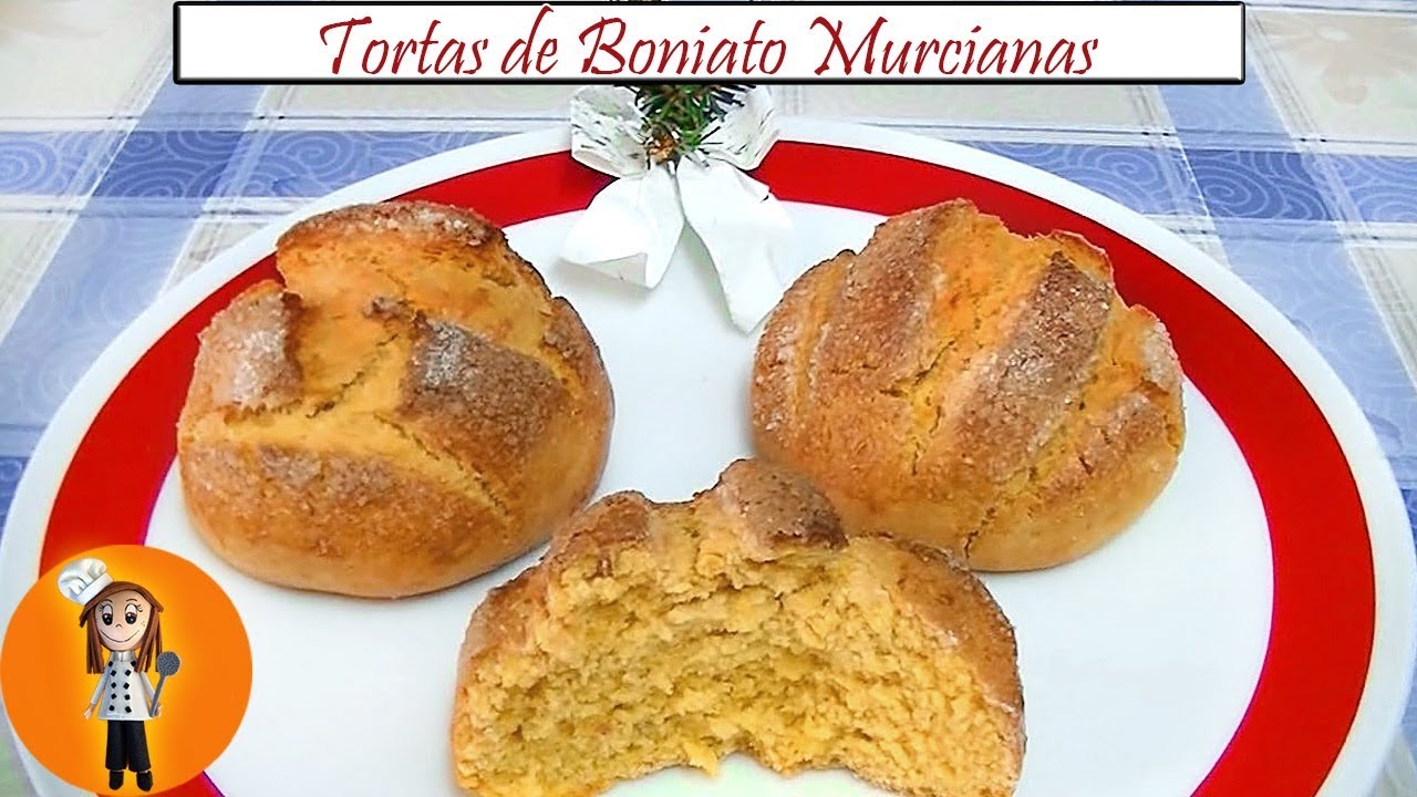 Tortas de Boniato Murcianas | Receta de Cocina en Familia
