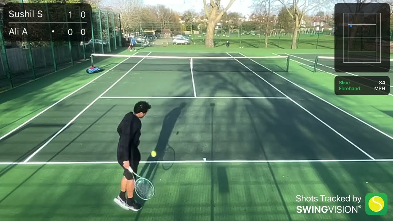 RSF Tennis 500 Spring 2026 - Ali A vs Sushil S (Part 1 of 3 - Set 1, 1st Half) [App error from 3-2]