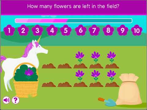 Molly Adds & Subtracts from 10: Numbers Video For Kids