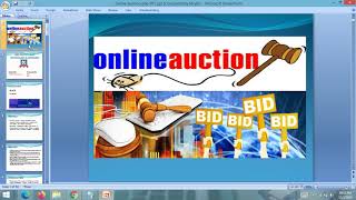 PPT - Online Auction System Project PPT || PHP MYSQL