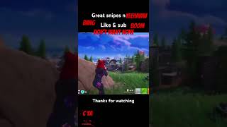 Practice sniping makes you better can you snipe #ps5 #fortniteclips #sniping #fortnite #epic #gamer