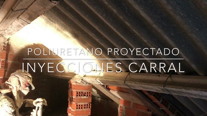 Puesta en obra del poliuretano proyectado e inyectado