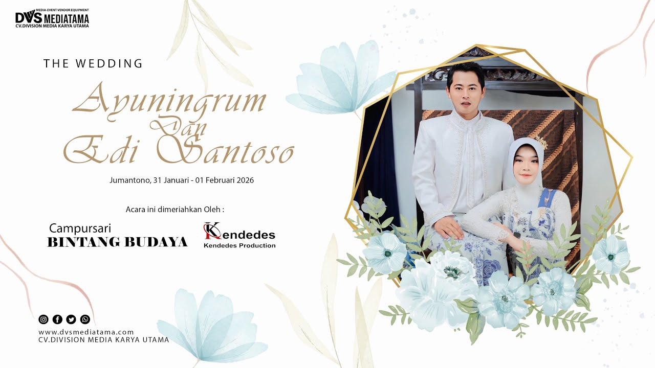 🔴📡LIVE Cs.BINTANG BUDAYA❃ Wedding Ayuningrum & Edi ❃ KENDEDES PRODUCTION ❃ Jumantono, 01 Feb 2026 ❃