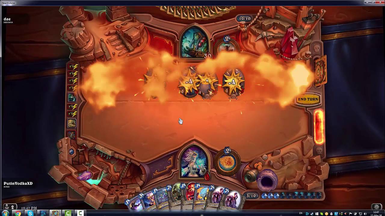 Boom Bot combo with Baron Rivendare | Hearthstone