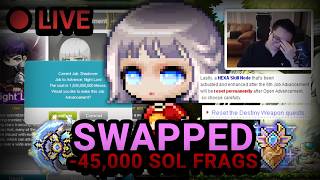 End Game Shadower MAIN SWAPS to Night Lord... | MapleStory Clips #100