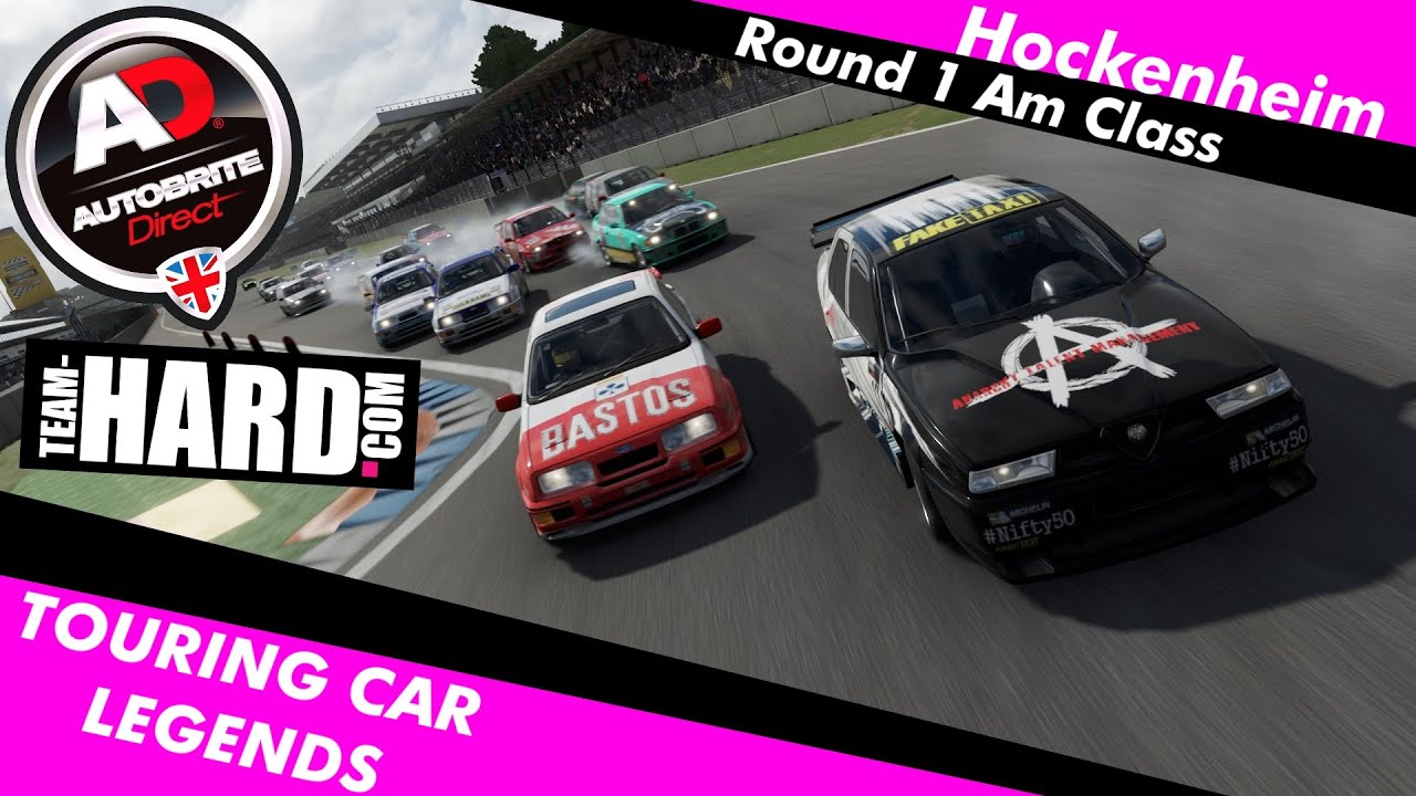 A full grid of retro touring cars: Autobrite Direct Touring Car Legends Am Round 1